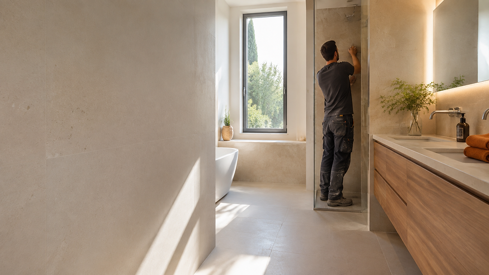 Rénovation de salle de bain accompagnée par TopDevis à Aix-en-Provence