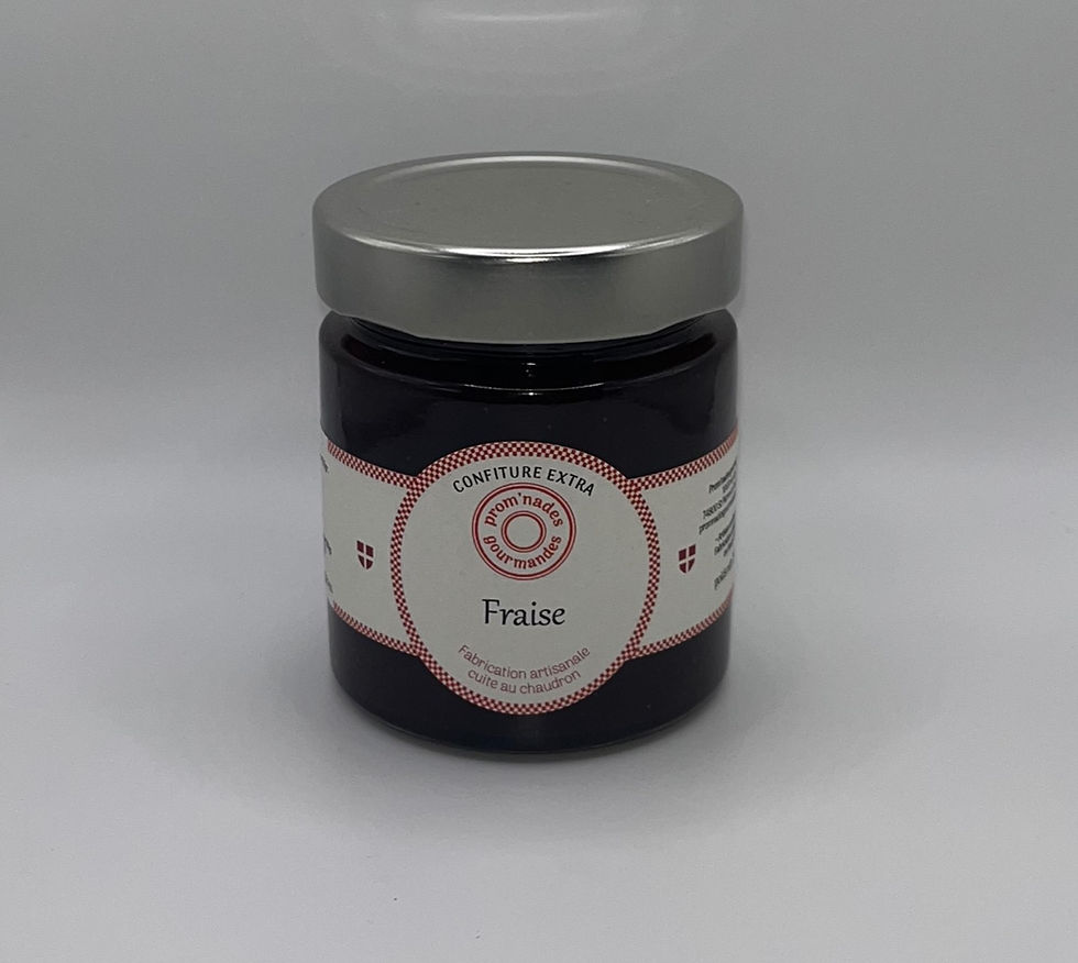 Promenade gourmande - Confiture de fraise