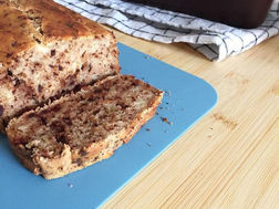 Banana Bread con gocce di cioccolato