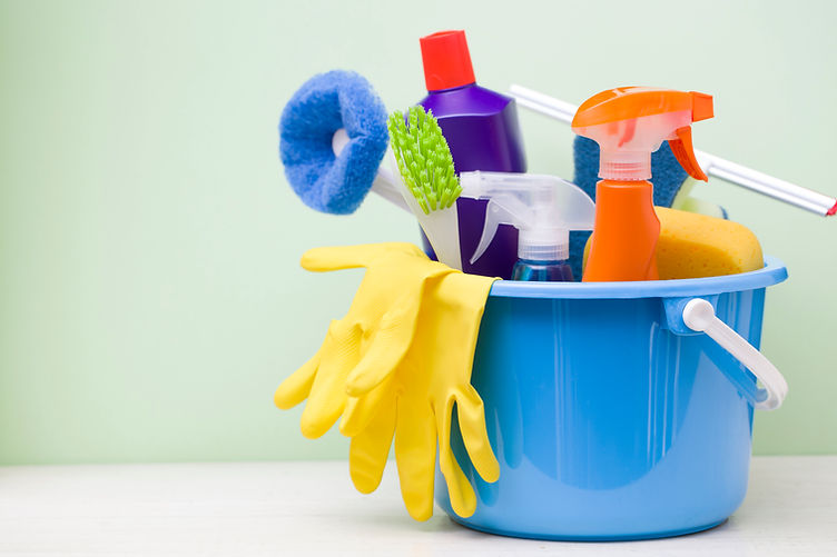 Cleaning Supplies Bucket