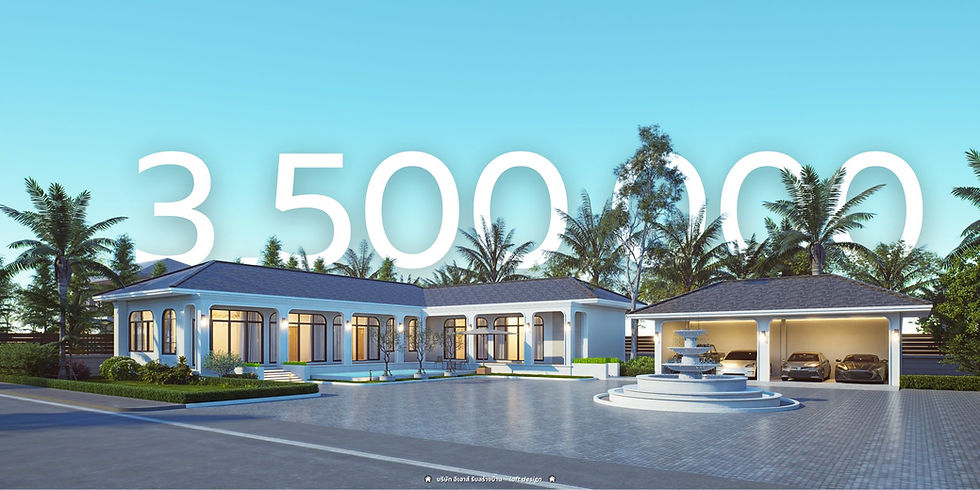 Villa house บ้านวิลล่า สไตล์อังกฤษที่ออกแบบให้ทุกมุมดูอบอุ่น