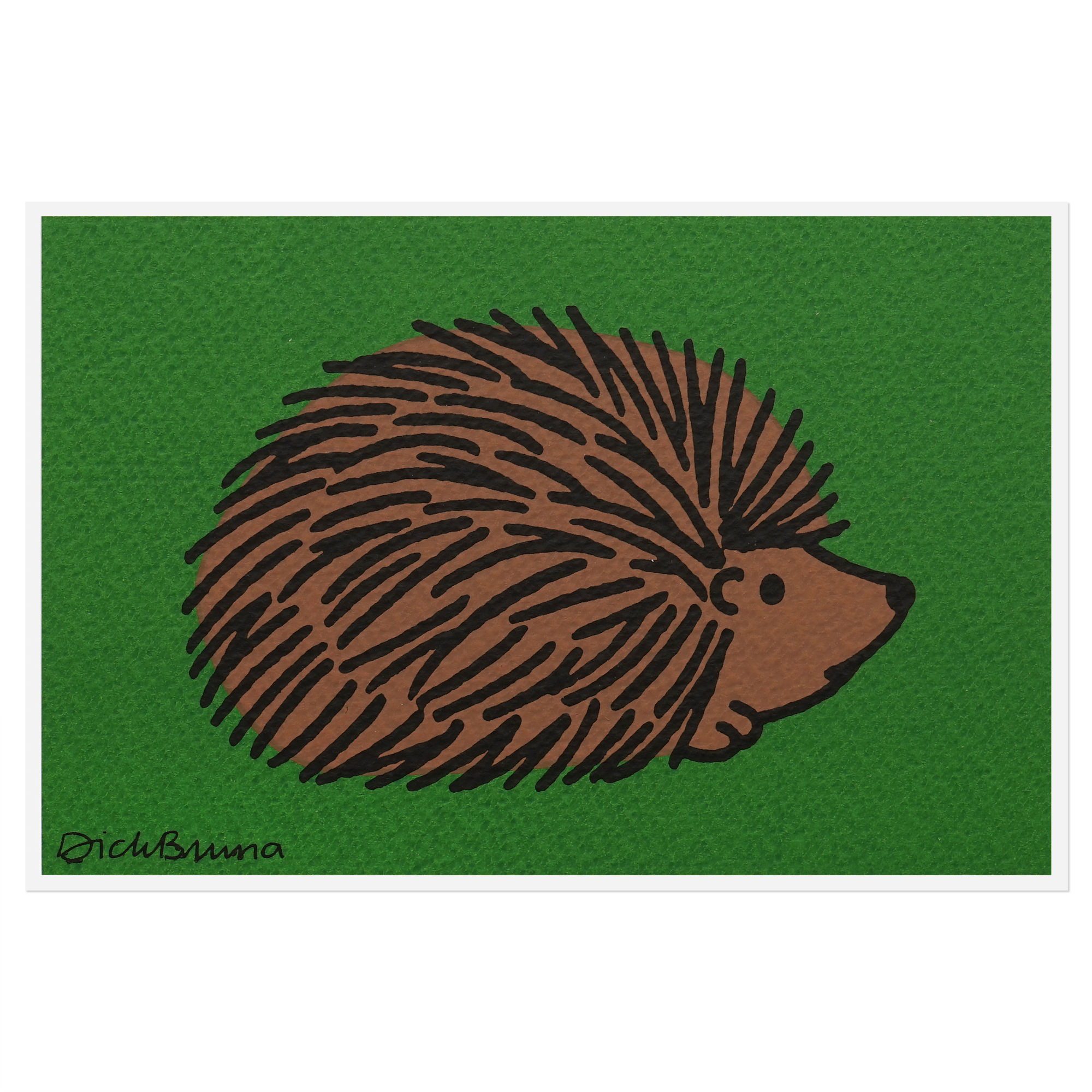 HEDGEHOG | Miffy Postcard