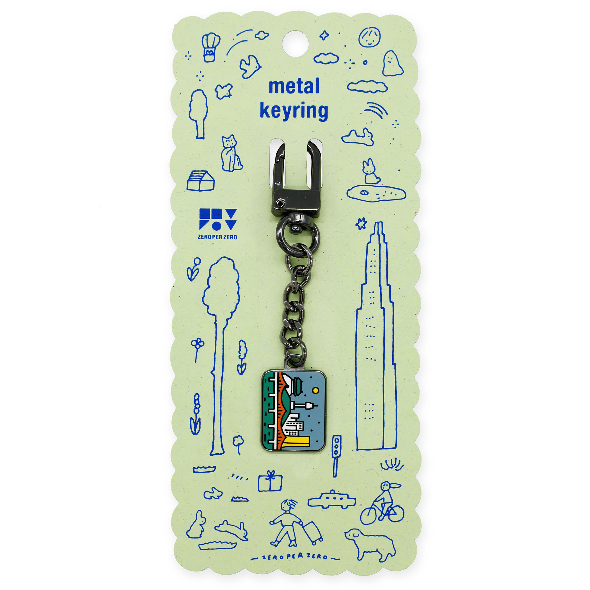 SEOUL2 | Metal Keyring