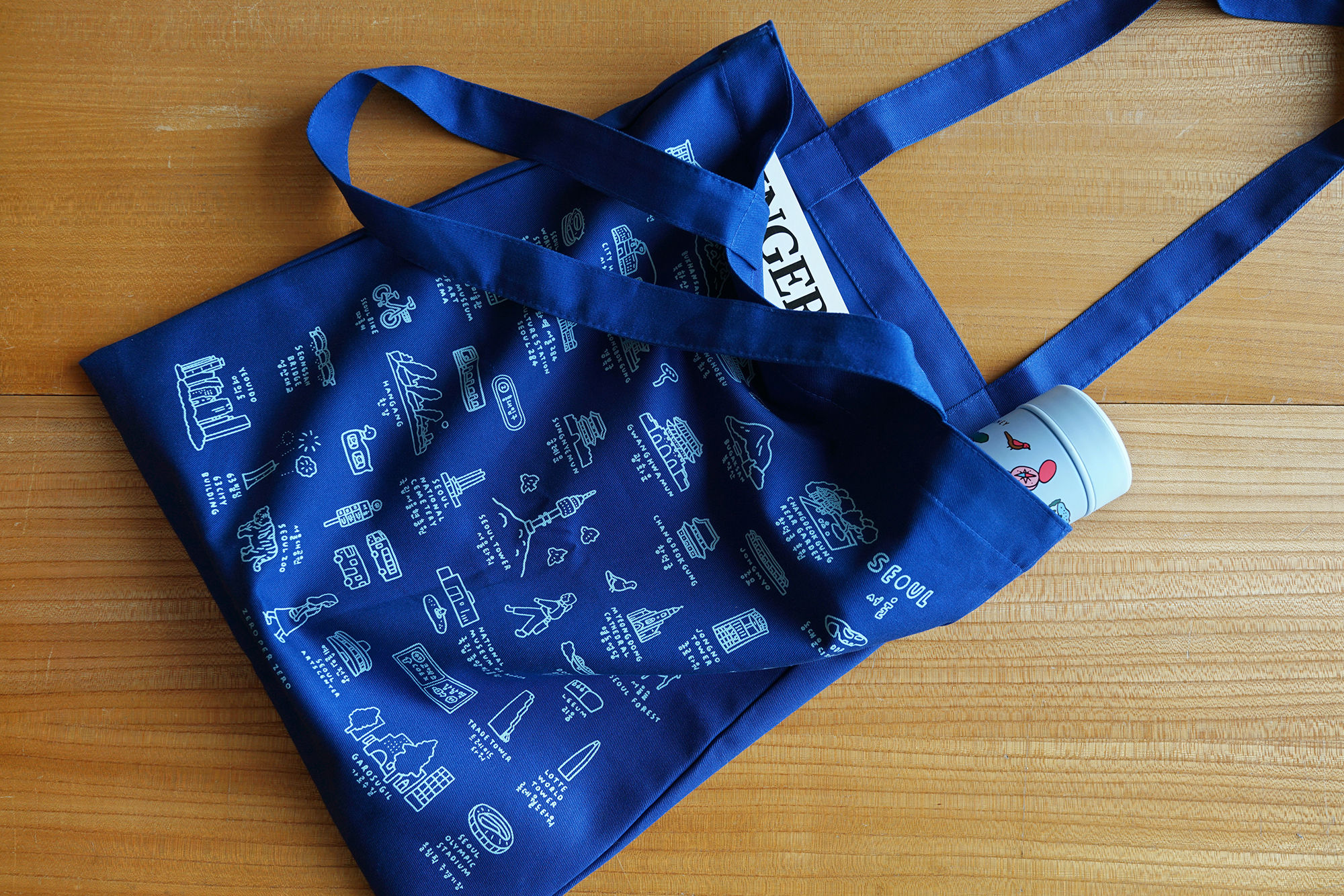 SEOUL Dictionary BLUE2 | Eco bag
