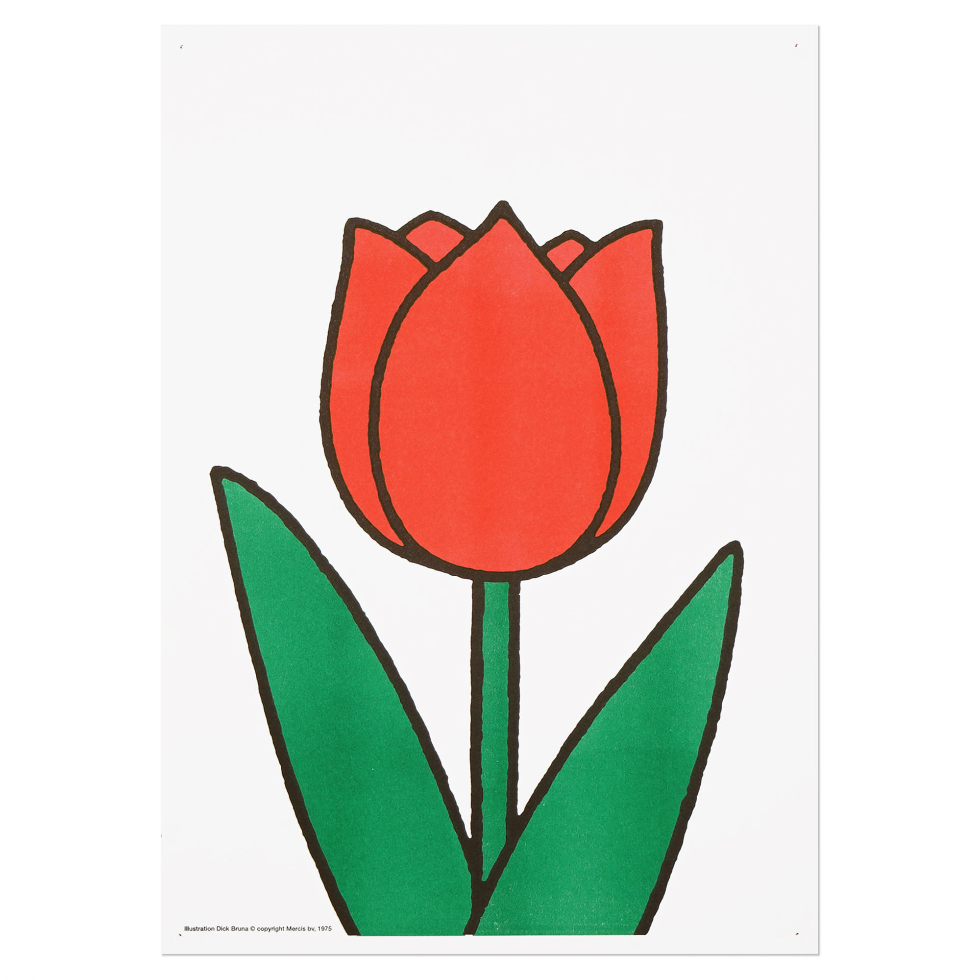 MIFFY - TULIP | MIFFY A3 RISO poster