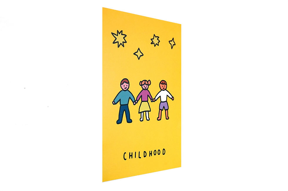 Thumbnail: CHILDHOOD | A3 poster