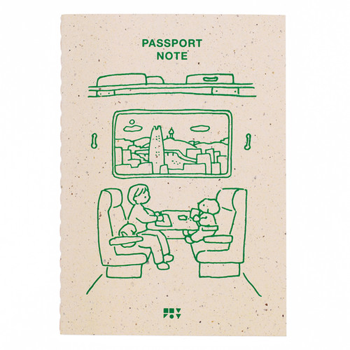TRAIN TRIP 2 seoul beige | Passport note | ZEROPERZERO