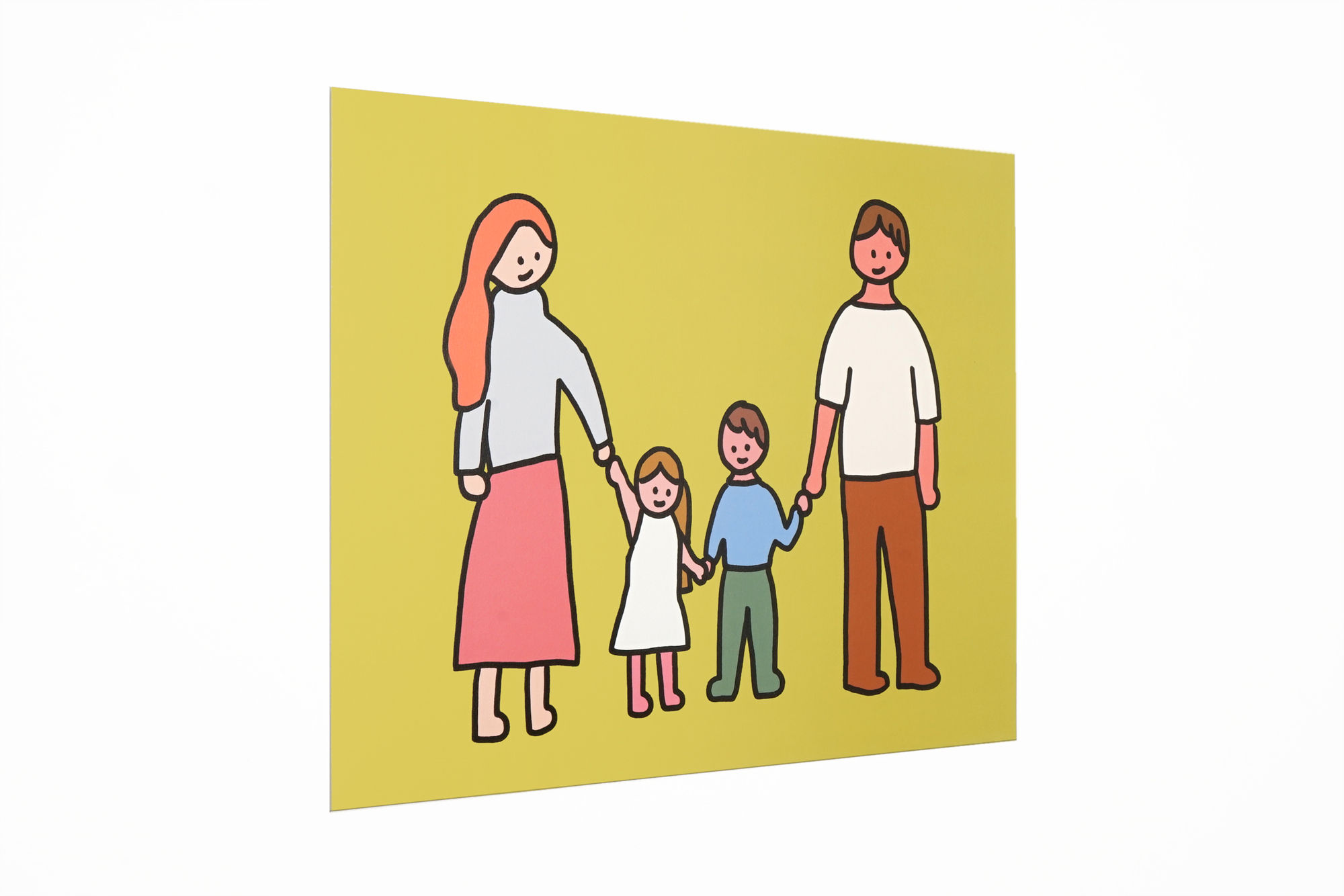 FAMILY OF FOUR 2 | A3 poster