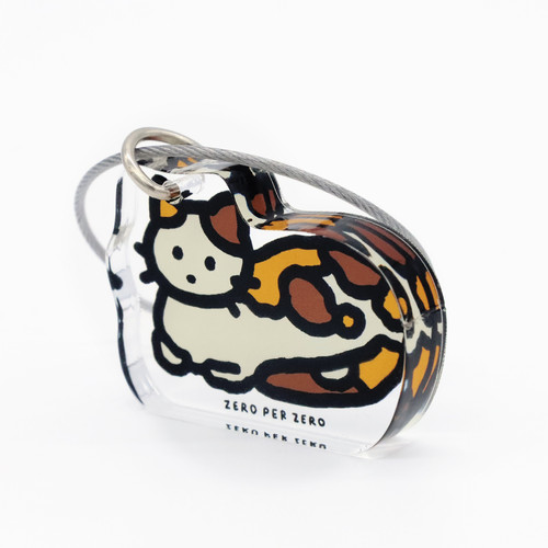 CAT 1 Tricolor | Objet Keyring | ZEROPERZERO