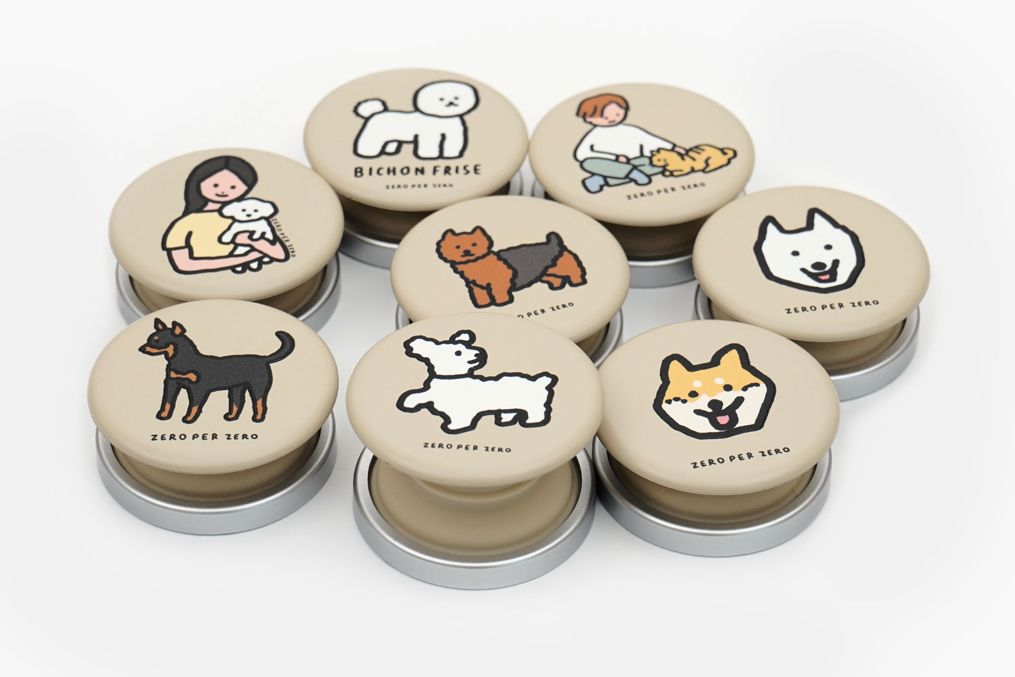 BICHON FRISE BEIGE | Griptok