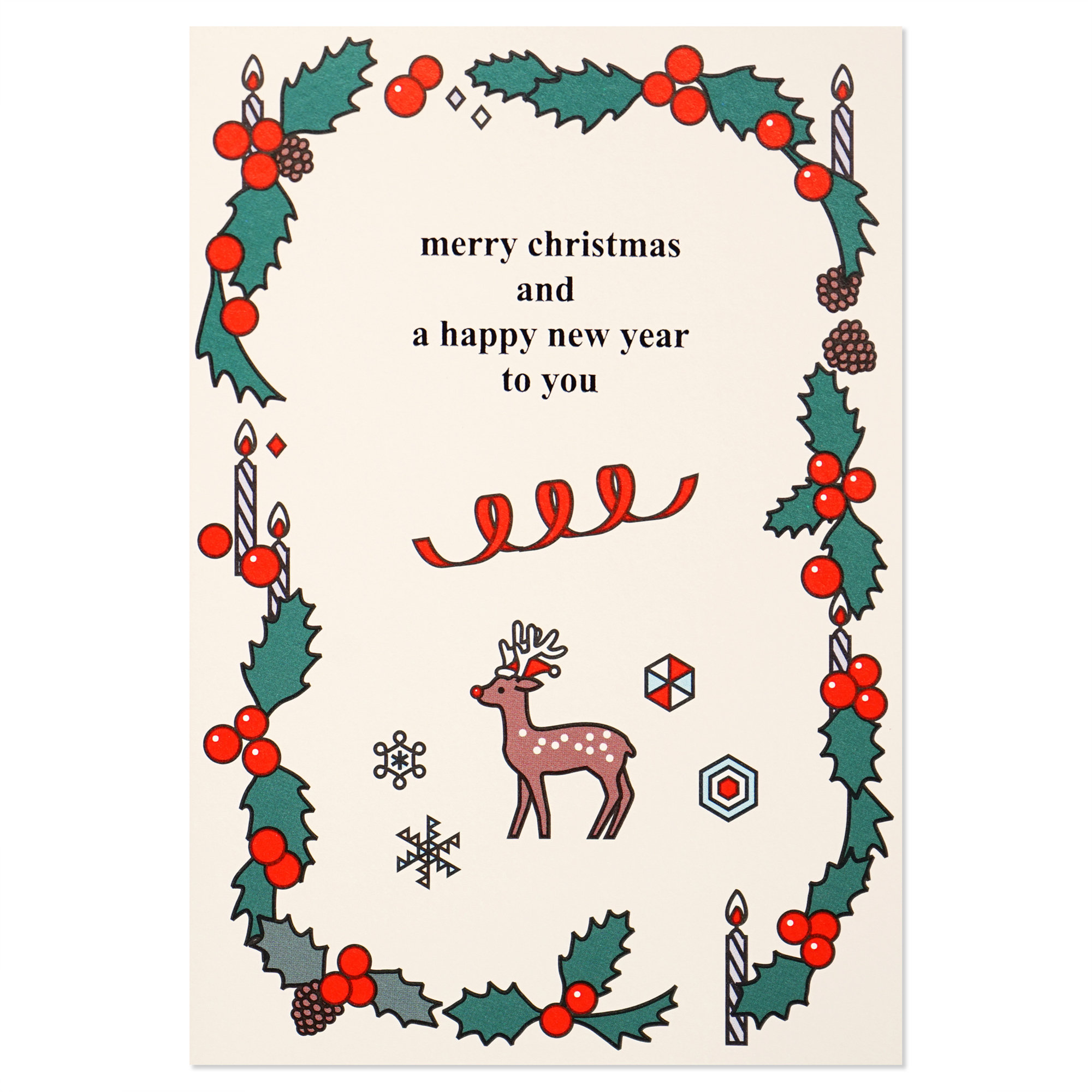 frame christmas card chrismas card