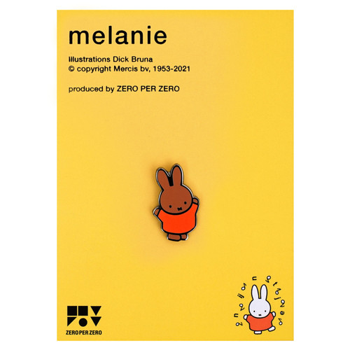 MELANIE | Miffy Pin | ZEROPERZERO