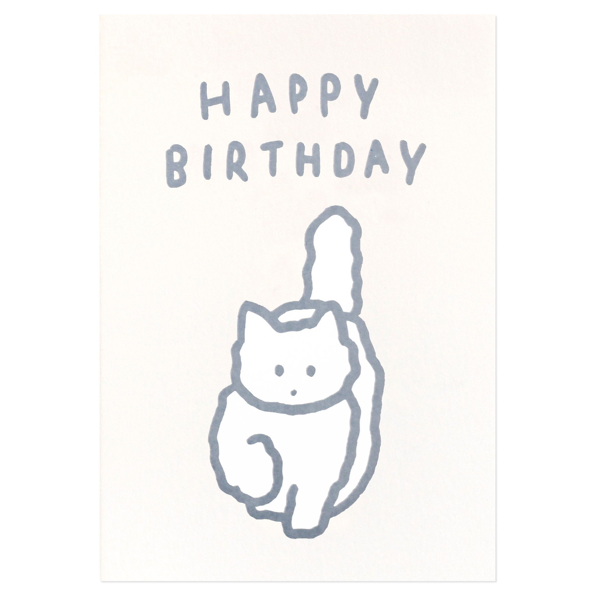 CAT2 (Birthday) | Pressed Card