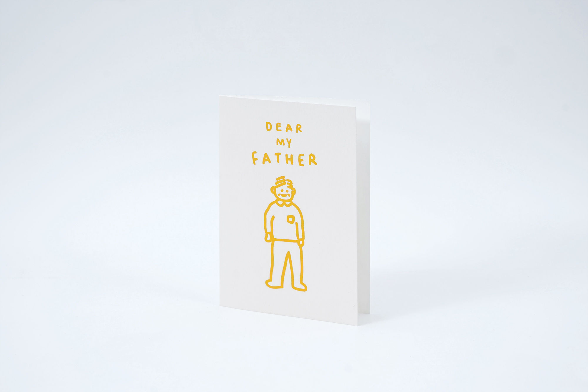 DEAR MY FATHER | Pressed Card