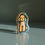 Thumbnail: DOG 2 Brown Poodle  | Objet Keyring