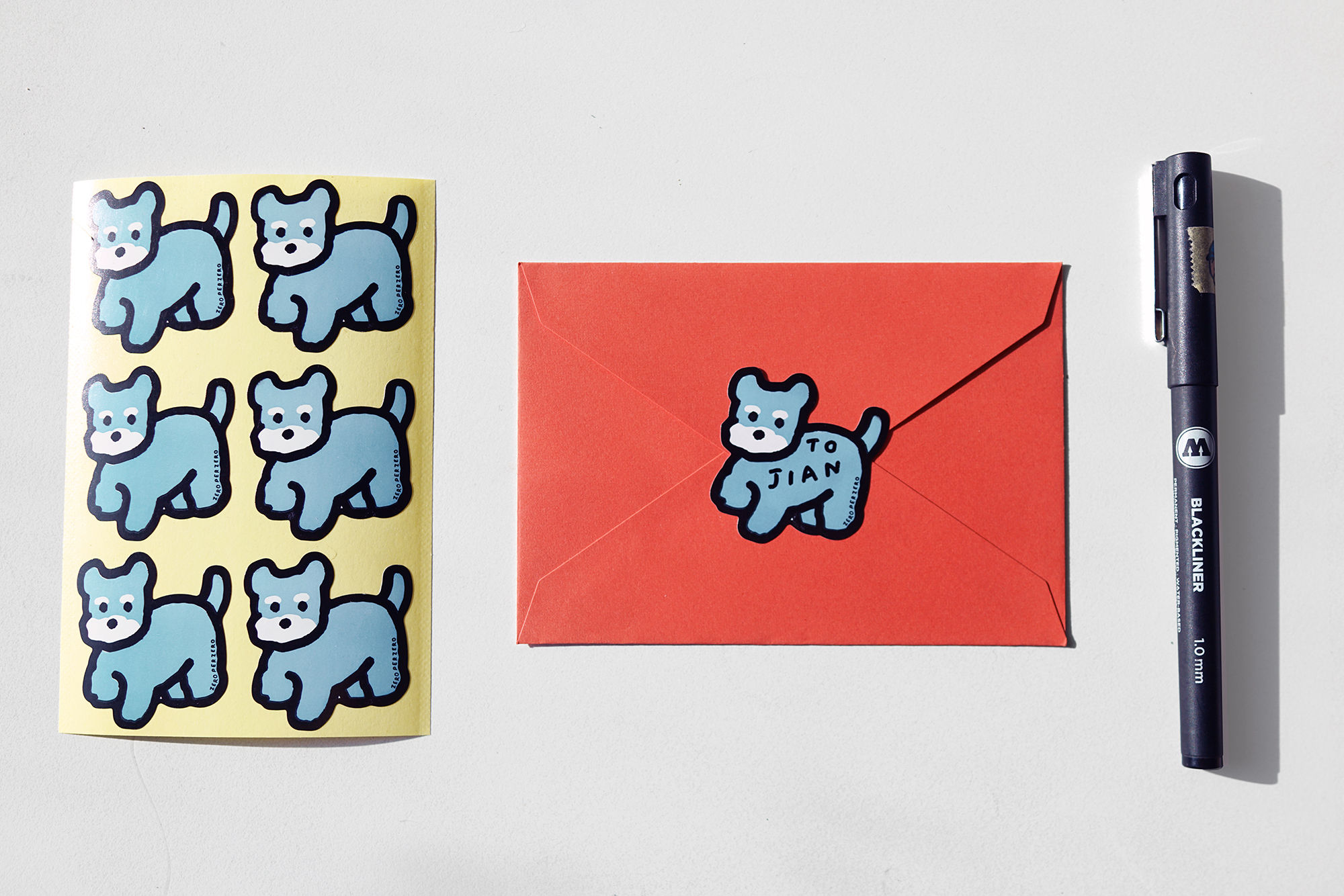 DOG AND CAT | Retro Sticker Pack