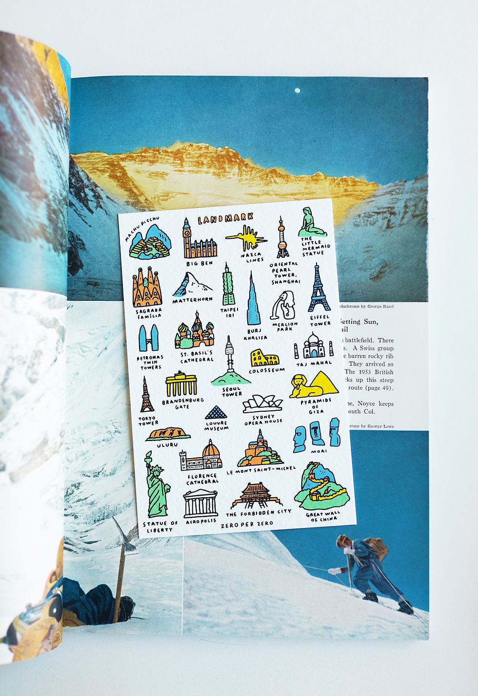 Thumbnail: Landmark | Silkscreen Postcard
