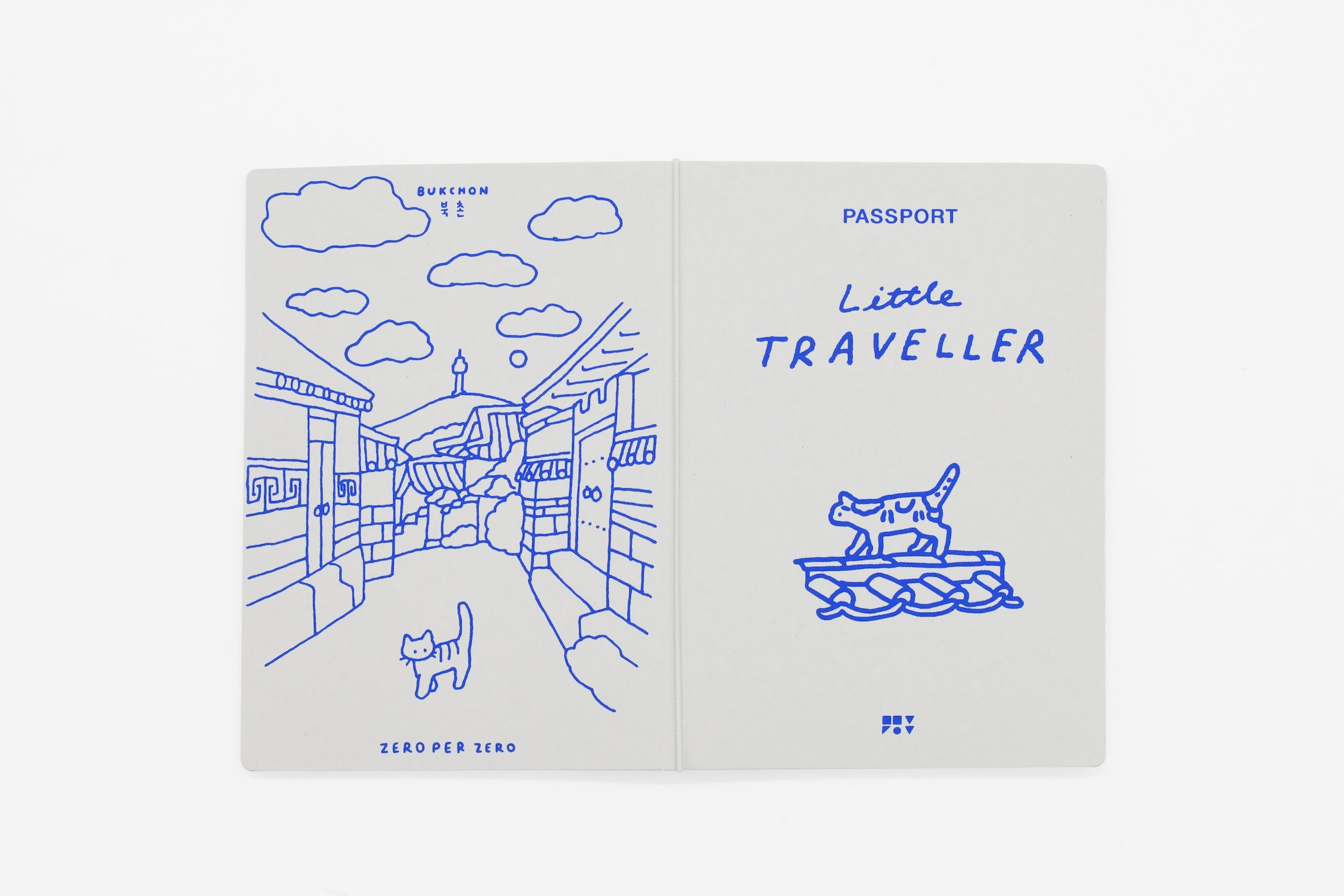 SEOUL Grey | Passport cover2
