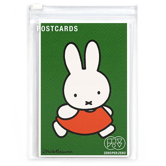 miffy ポスター 2枚セット Miffy | Silkscreen Postcard set | ZEROPERZERO
