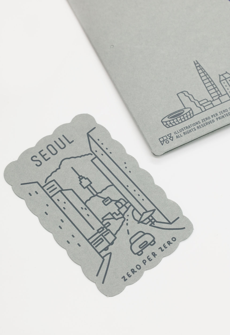 Thumbnail: SEOUL Grey2 | Passport cover2