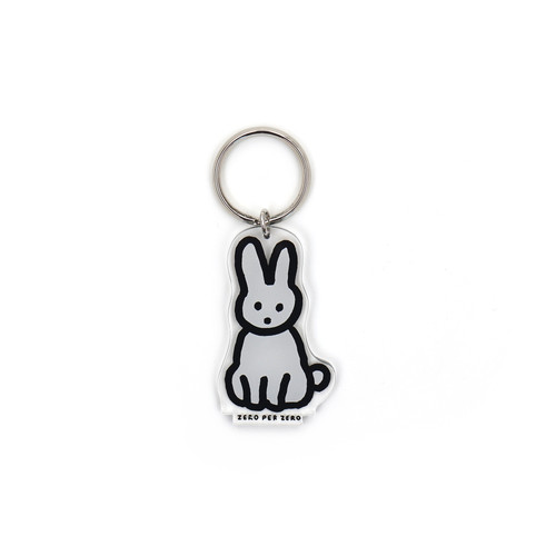 Jack Rabbit Key Ring RABBIT S | Stand Up Keyring | ZEROPERZERO