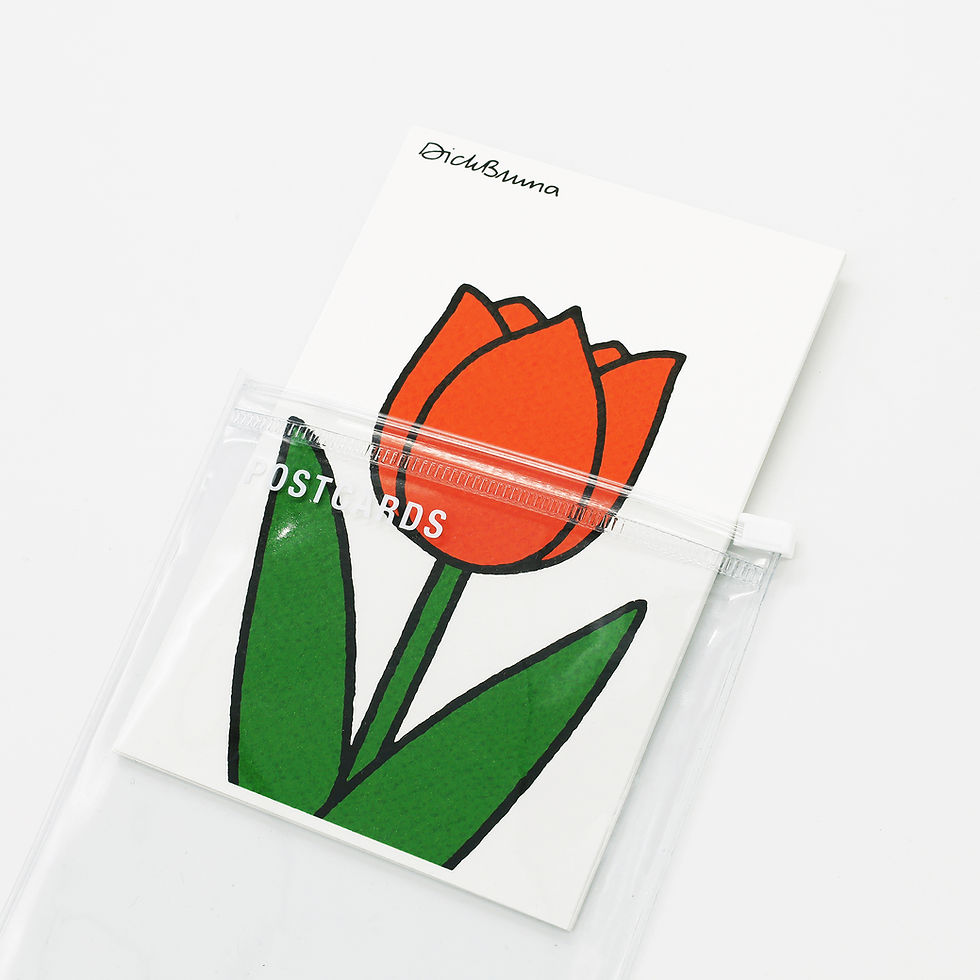 Thumbnail: Miffy FLOWER | Silkscreen Postcard set