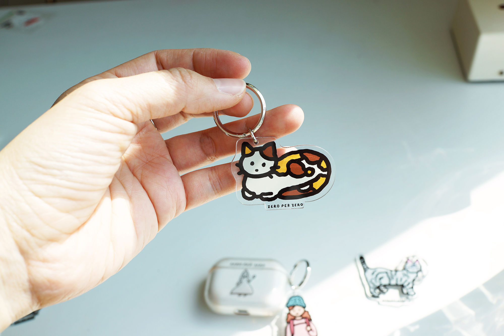 CAT 2S | Stand Up Keyring