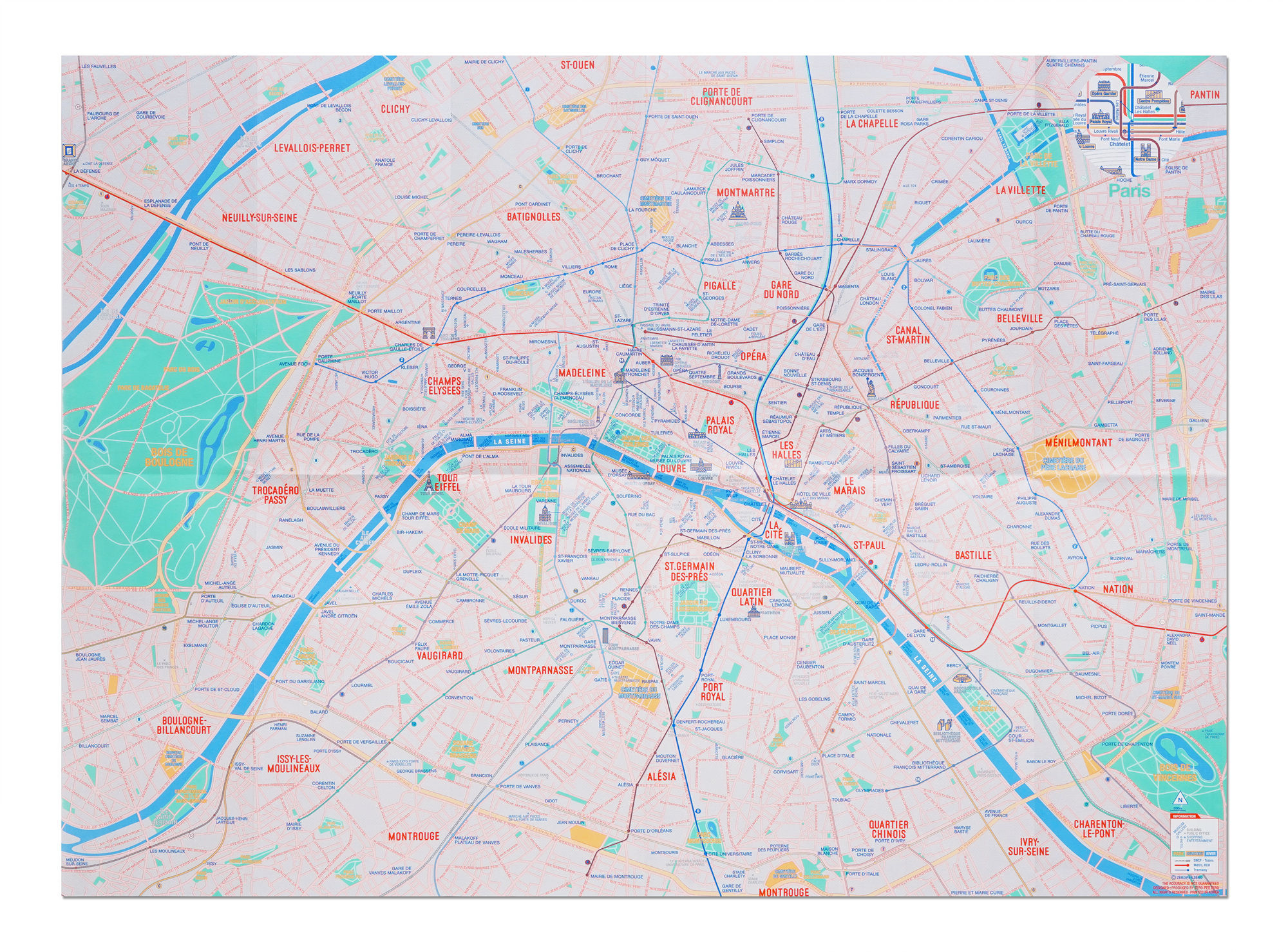 PARIS | City map
