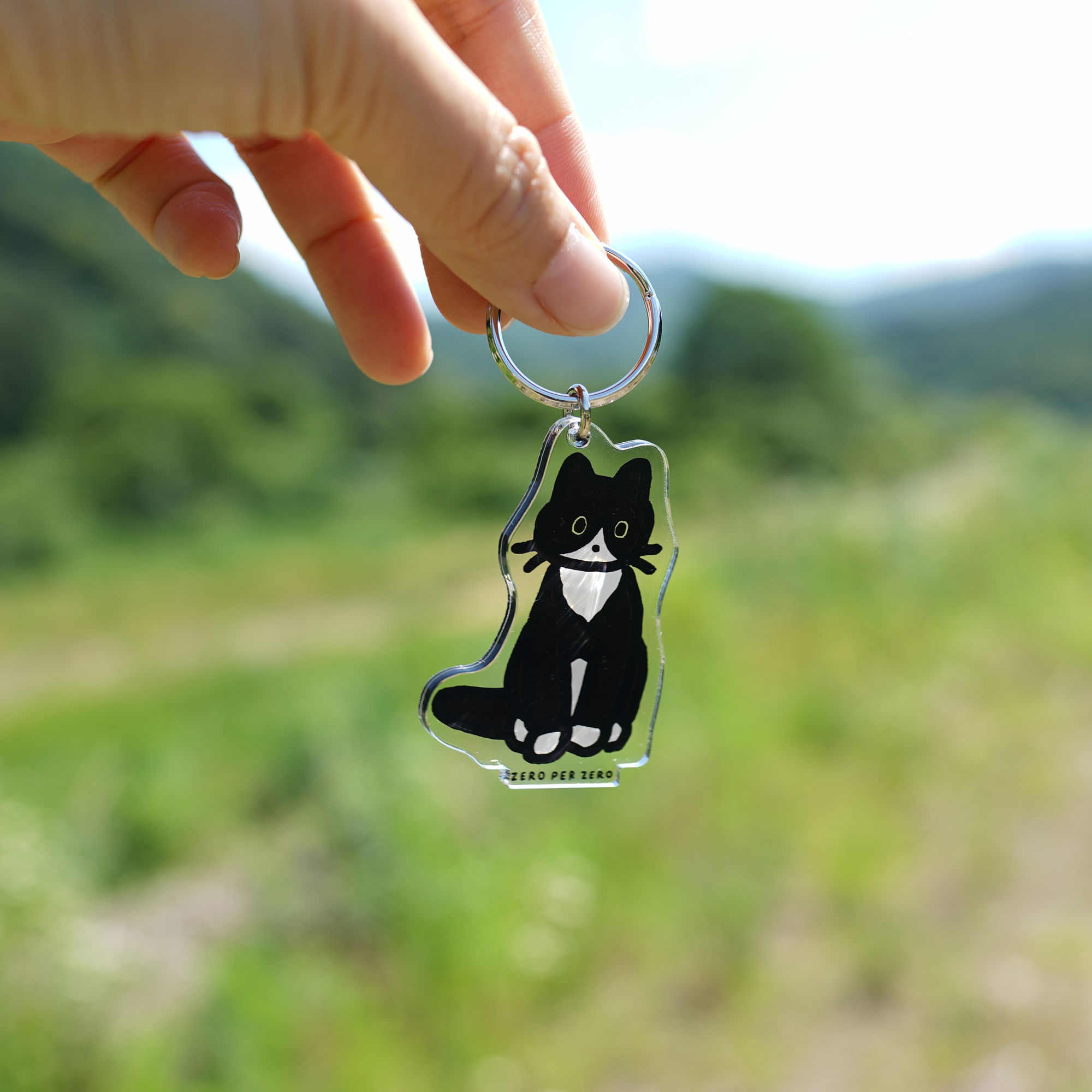 CAT 10S | Stand Up Keyring