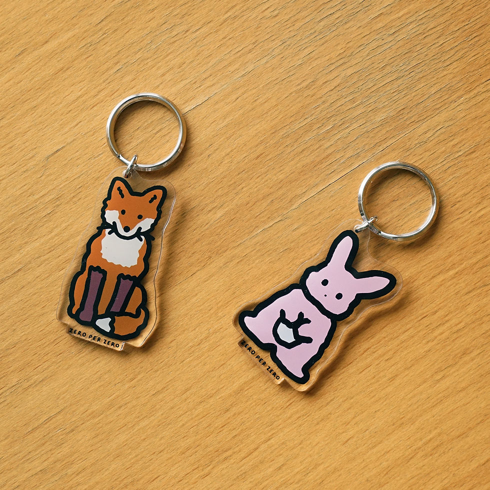 Thumbnail: FOX S  | Stand Up Keyring