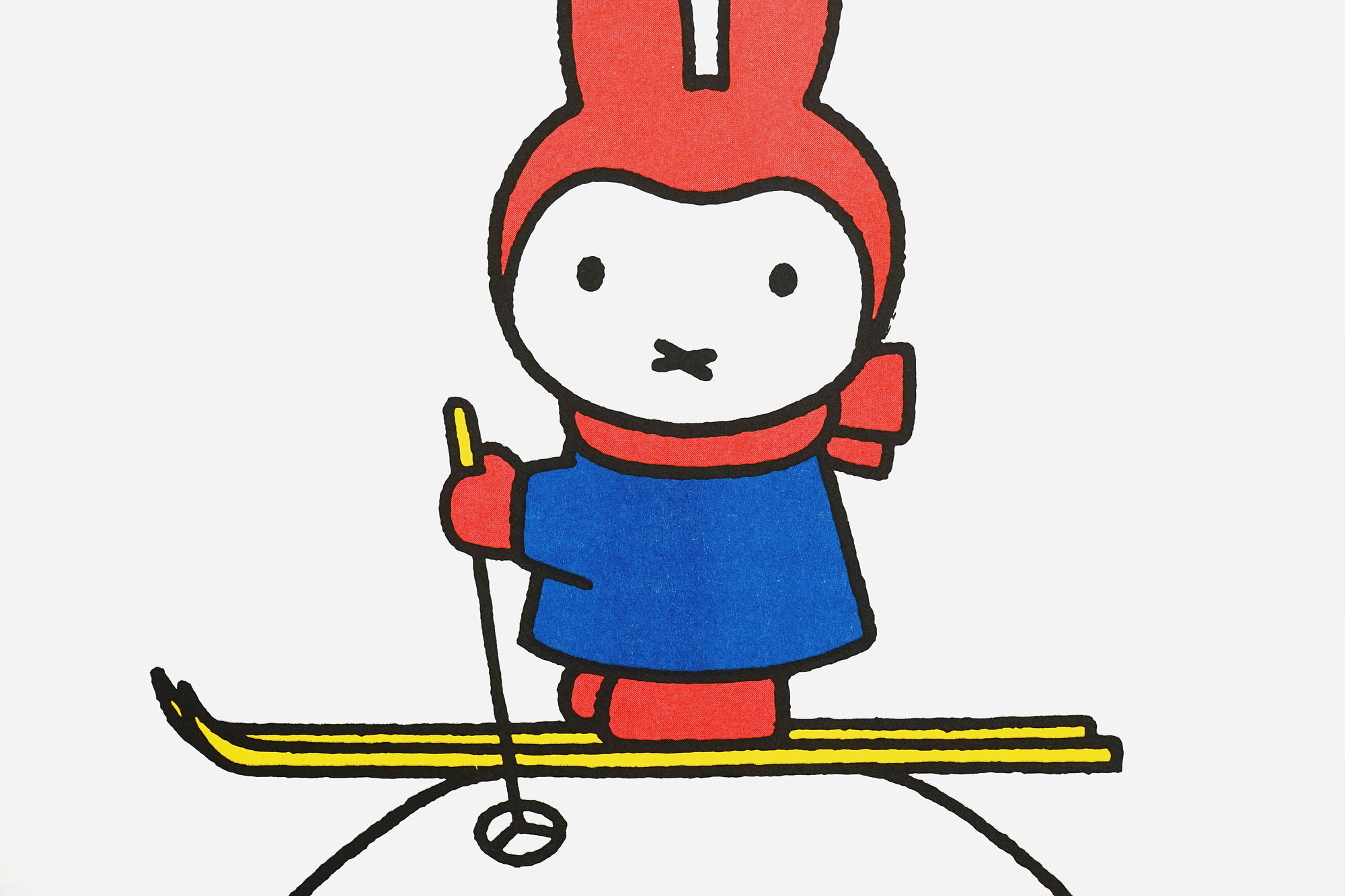 SKI | MIFFY A3 RISO poster
