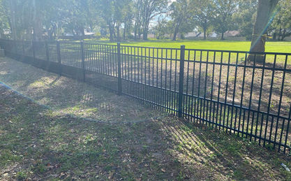 4ft. Ornamental Aluminum with “puppy picket”