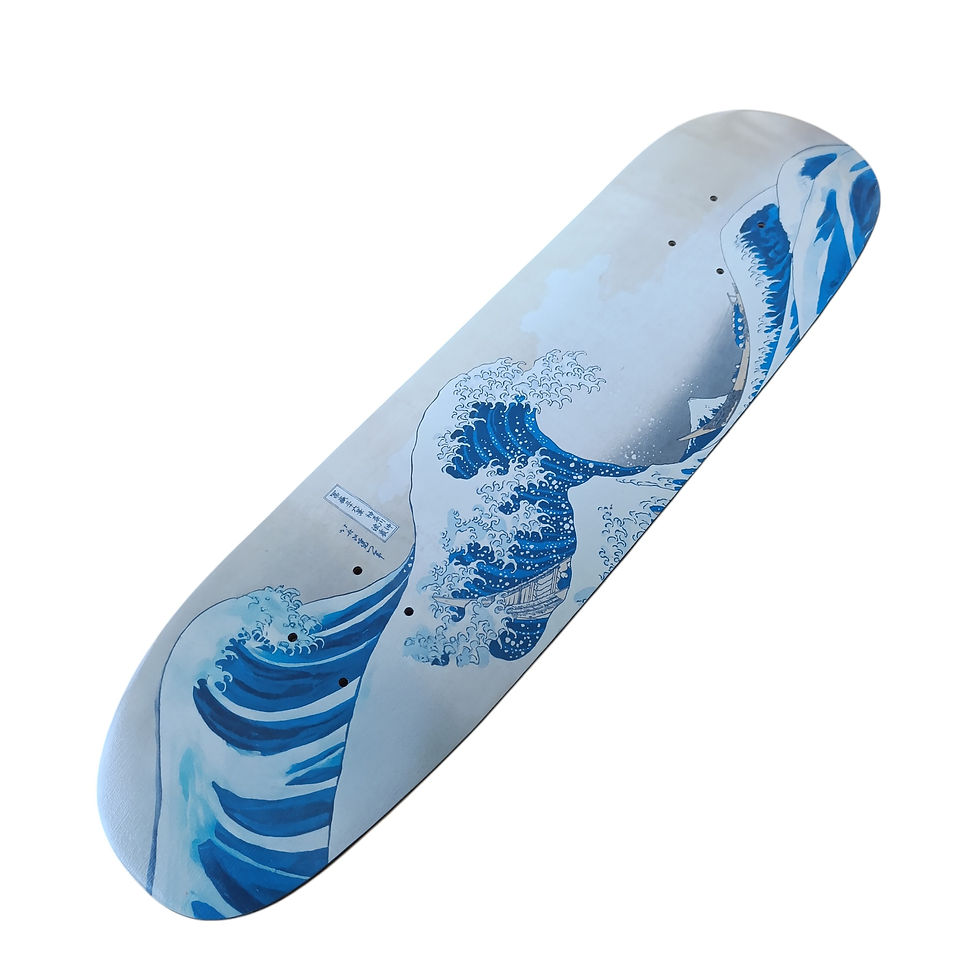 Thumbnail: Children's skateboard - Little Rider Wave Deck