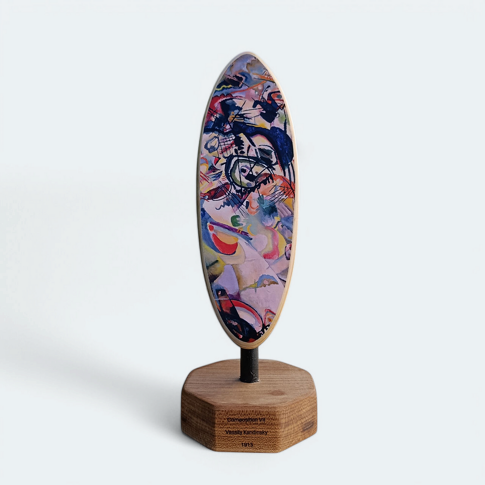 Thumbnail: Surf Sculpture - Kandinsky, Composition VII