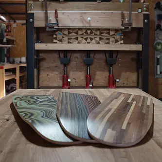 skateboards
