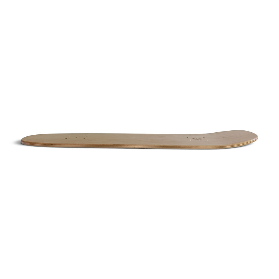 Miniature : deck de skateboard freestyle en bois vue de profil