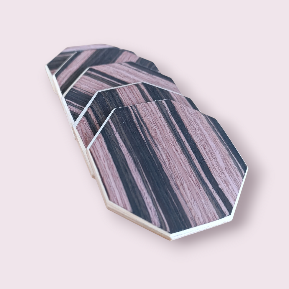 Thumbnail: Coasters - Macassar (Set of 5)