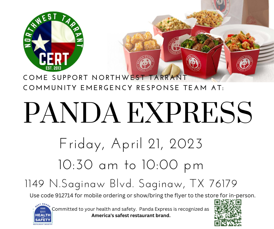 Panda Express Fundraiser