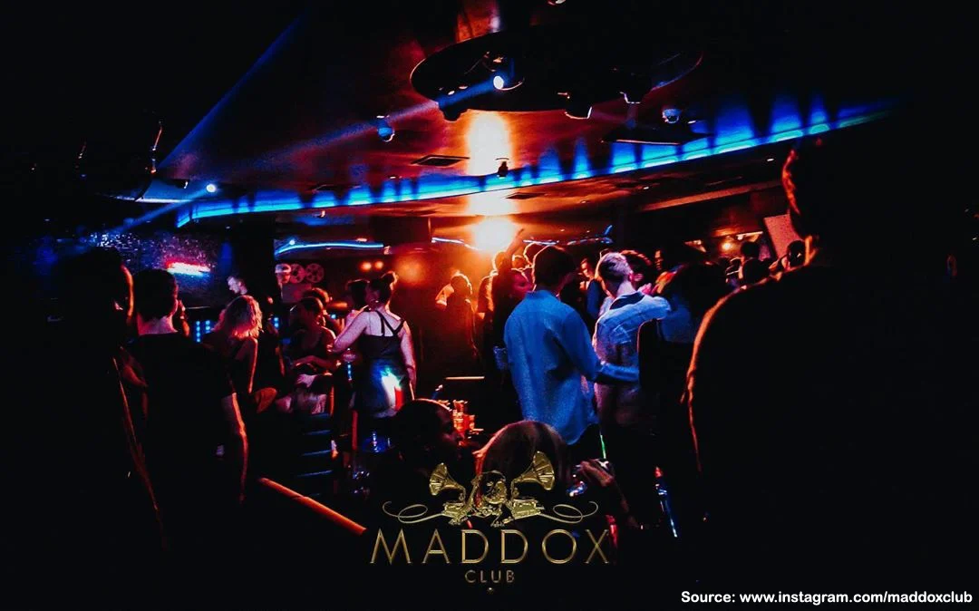Maddox Club Dress Code, Table Prices, Entry Fee, and FAQ