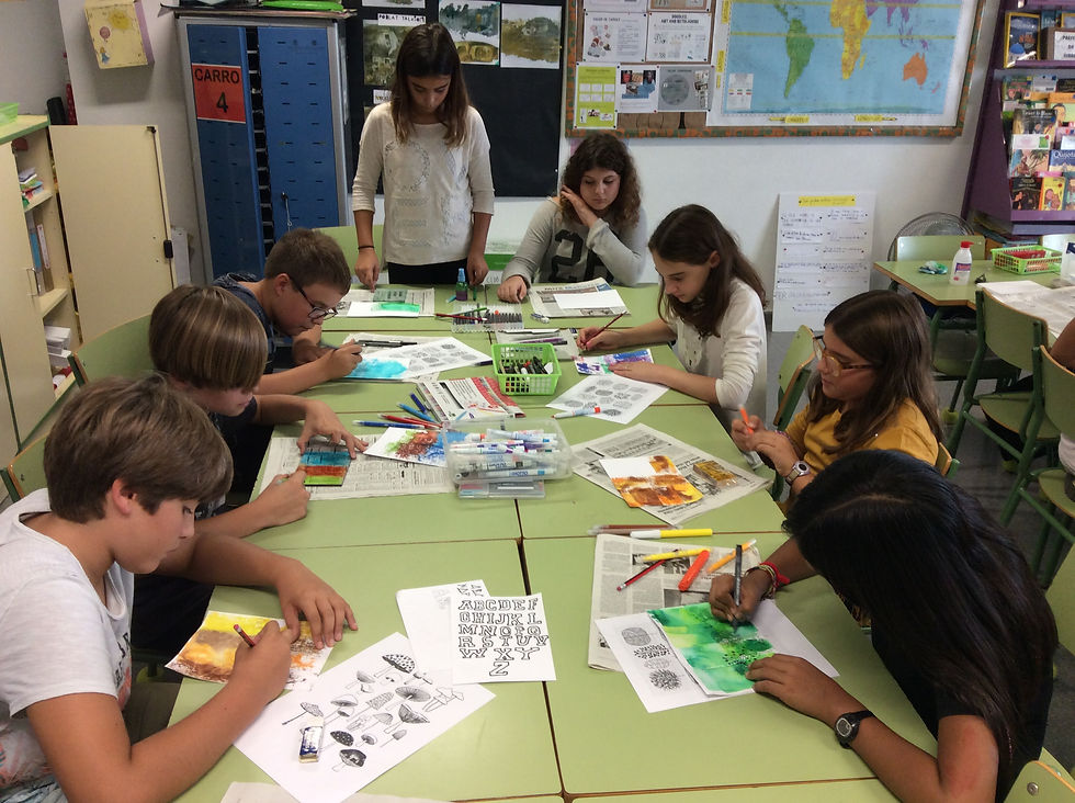 TALLER ART AMB ROTULADORS