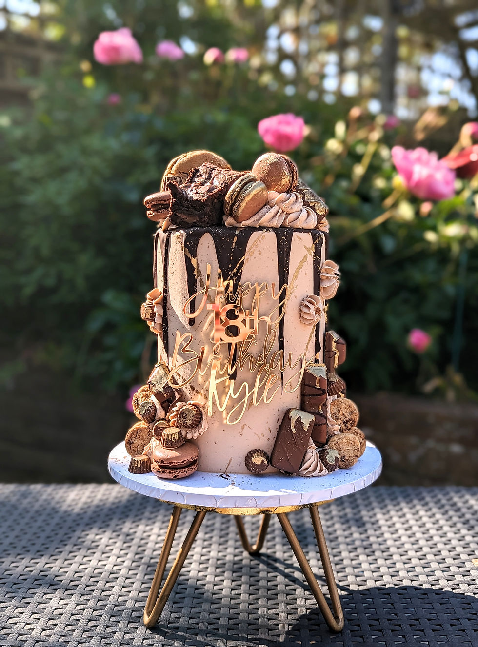 Gerastan Bakehouse chocolate birthday cake
