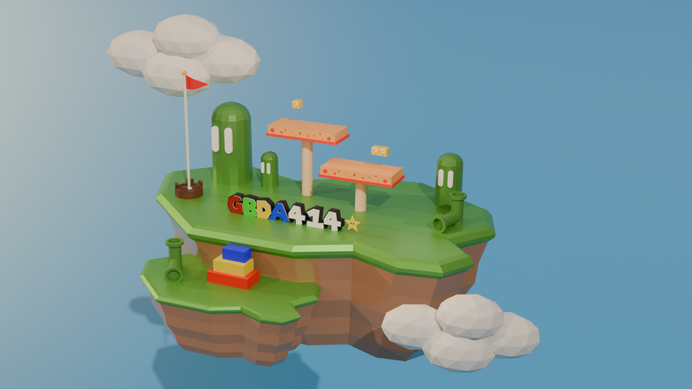 3D Mario Island