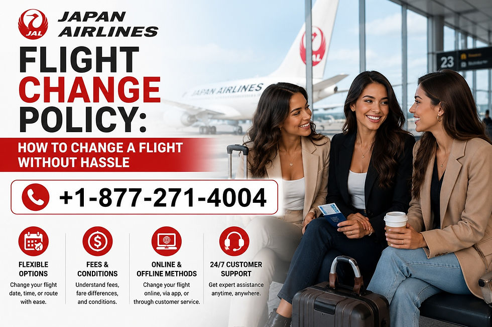 Japan Airlines Flight Change Policy 2026