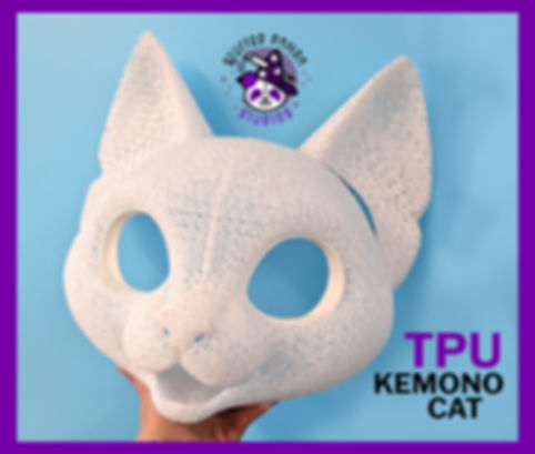 TPU kemono toony house domestic cat diy base for fursuit or mascot heads