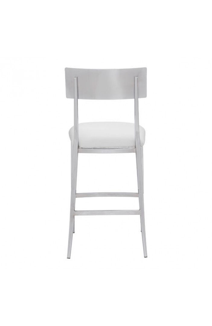 Thumbnail: Jayme Counter Chair White