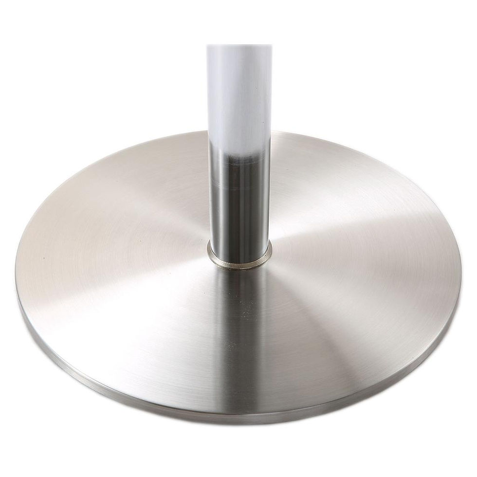 Thumbnail: EDISON BLACK STAINLESS STEEL ADJUSTABLE BARSTOOL