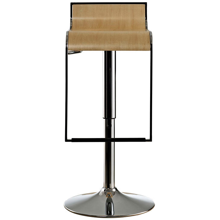 Thumbnail: BELLE WOOD BAR STOOL IN NATURAL