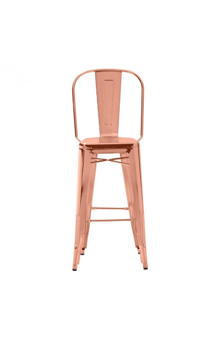 Thumbnail: DALE BAR CHAIR ROSE GOLD