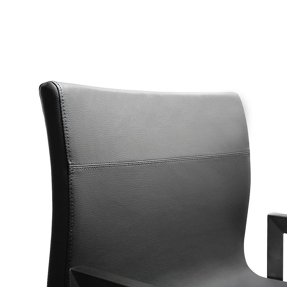 Thumbnail: RANCE GREY STAINLESS STEEL COUNTER STOOL SET OF 2