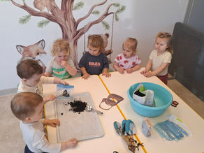 Pierwsze kroki małego ogrodnika